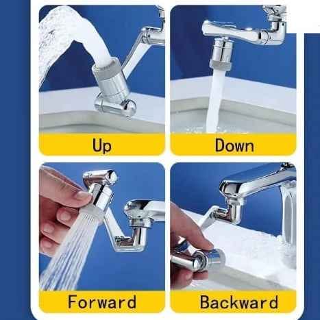 Universal Faucet Sprayer Head, 1080 Degree Rotatable