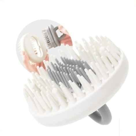 Silicone Hair Scalp Massager Brush, Shampoo Scrubber