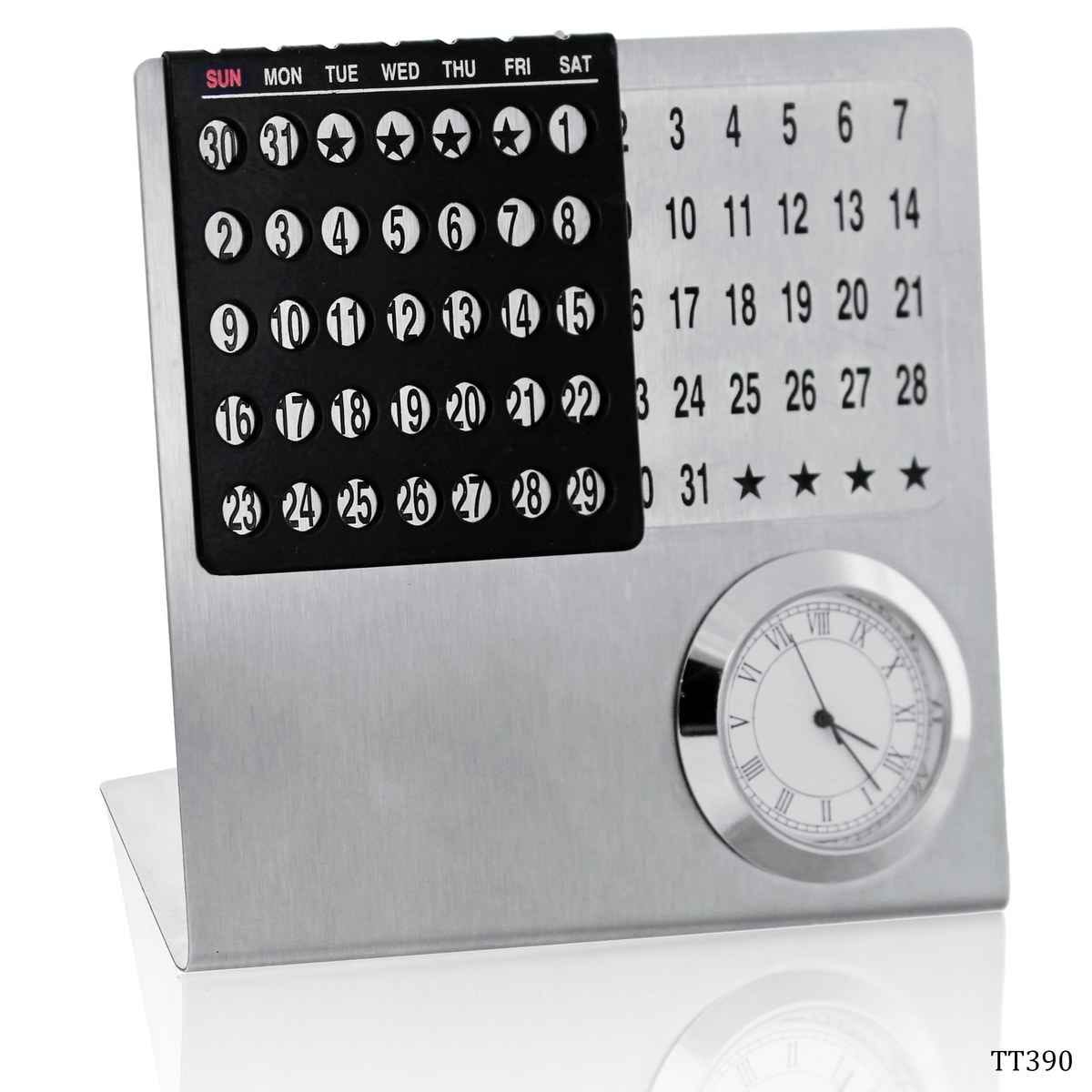 Life Time Calendar With Clock Only TT390