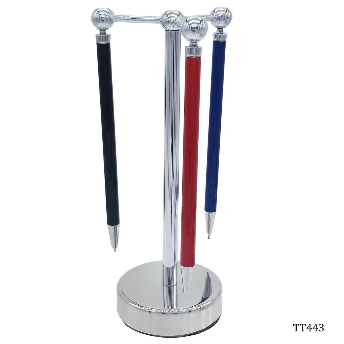 Magnetic 3 Pen Holder with Pen Stand TT443