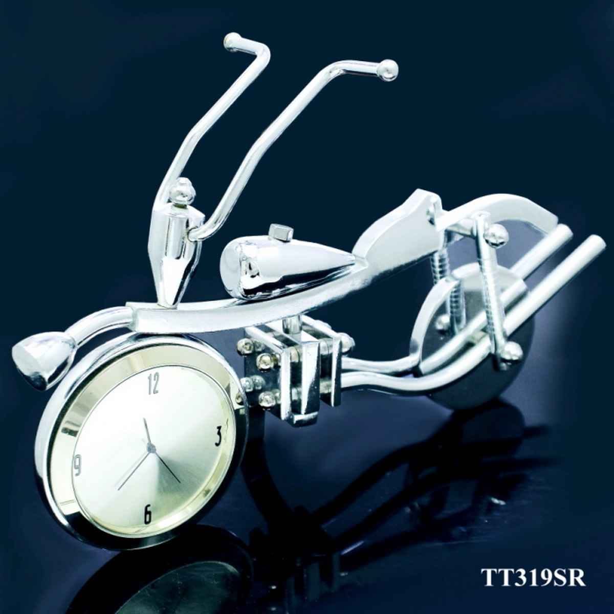 Silver Motor Bike Harley Davidson TT319SR