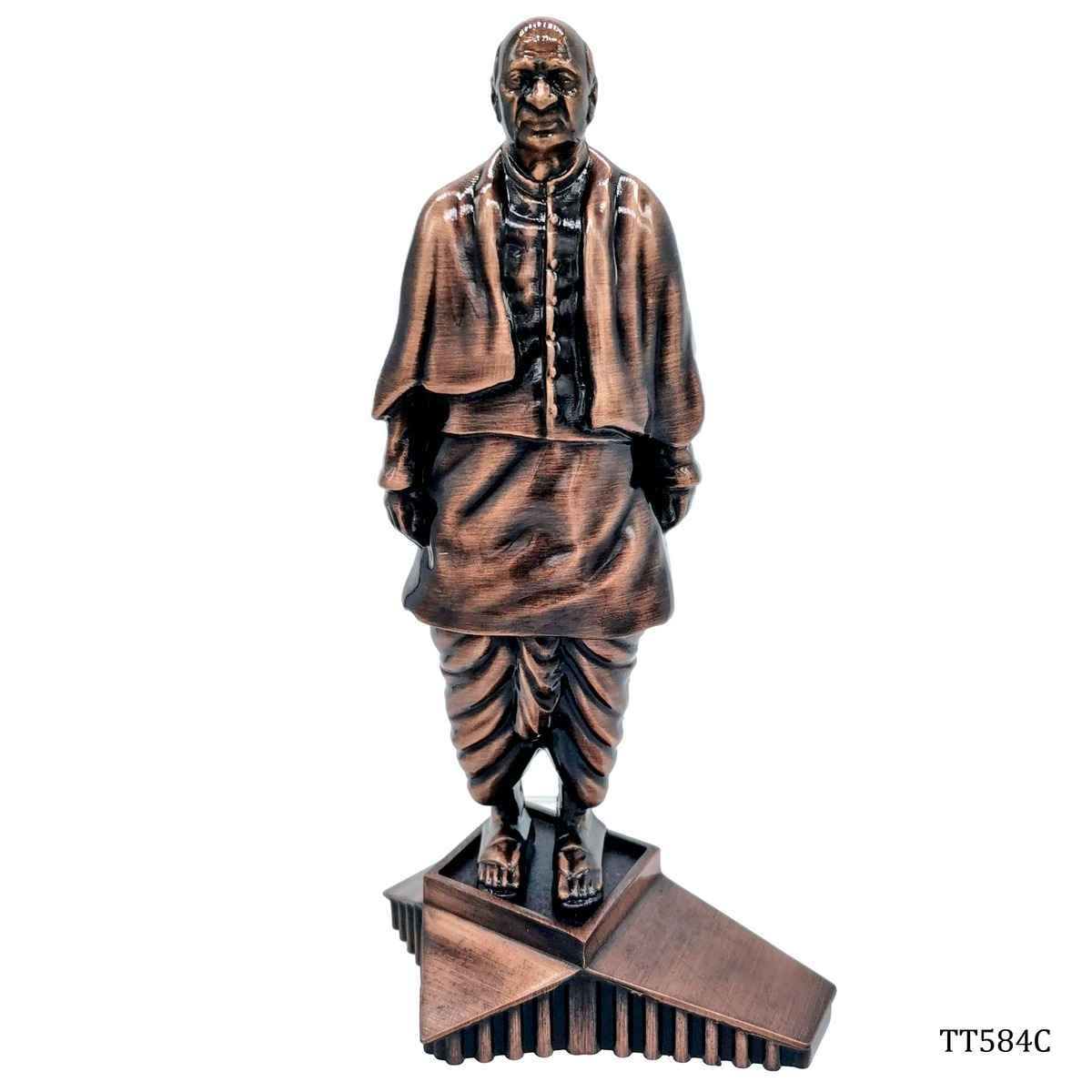 Sardar Vallabhbhai Patel 7 Inch Copper TT584C