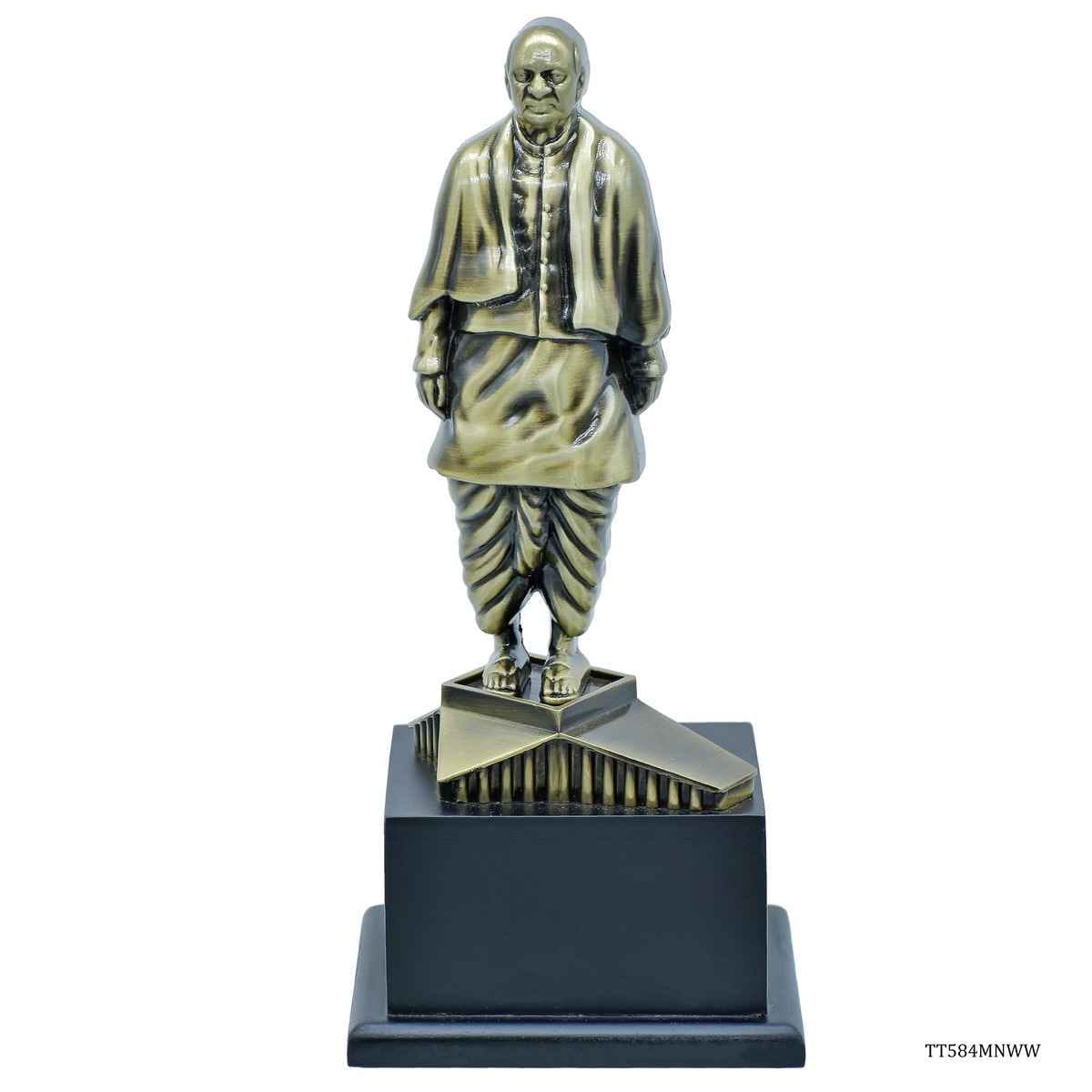 Sardar Patel 7Inch With Wooden Stand Maroon TT584MNWW