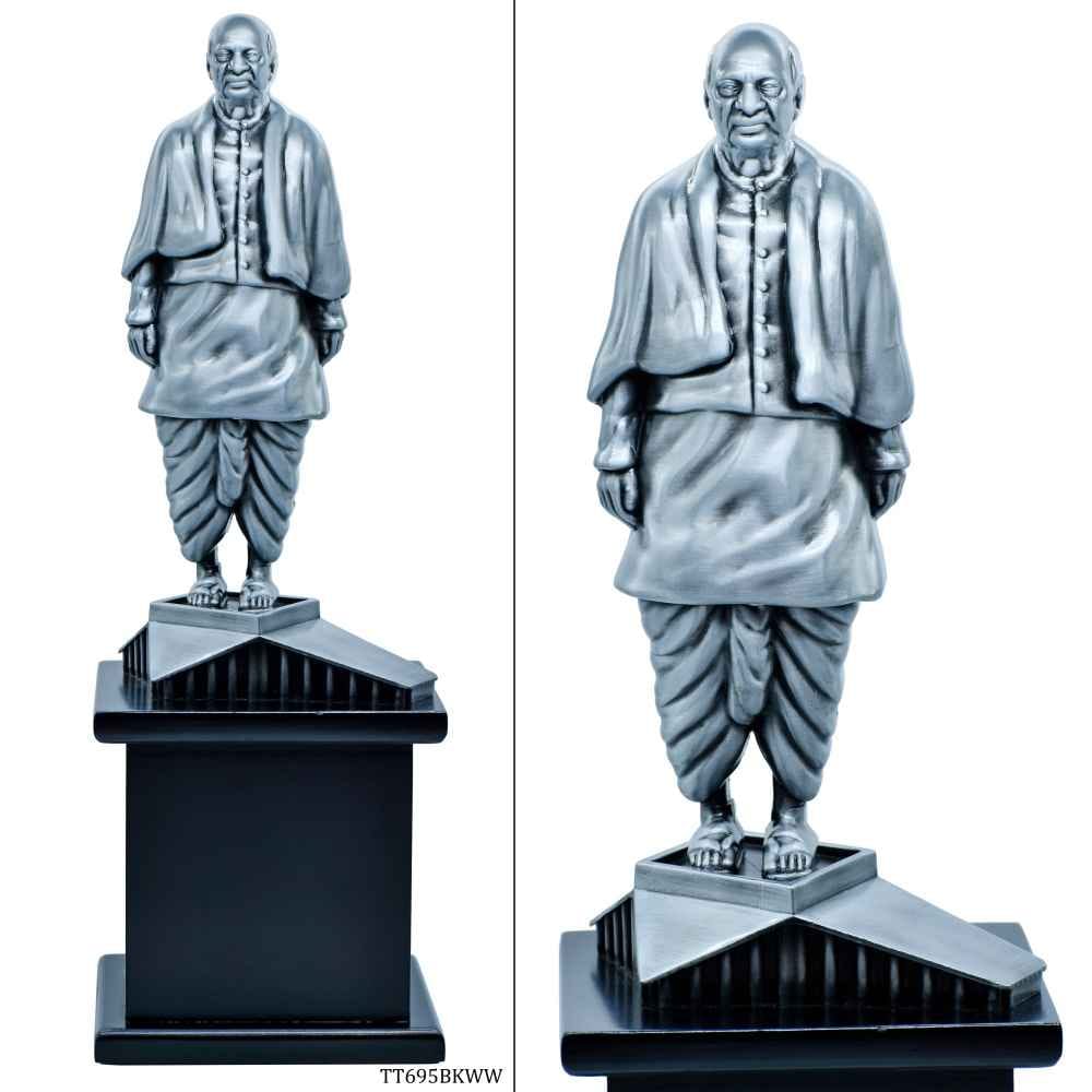 Sardar Patel 9 Inch With Wooden Stand Black TT695BKWW