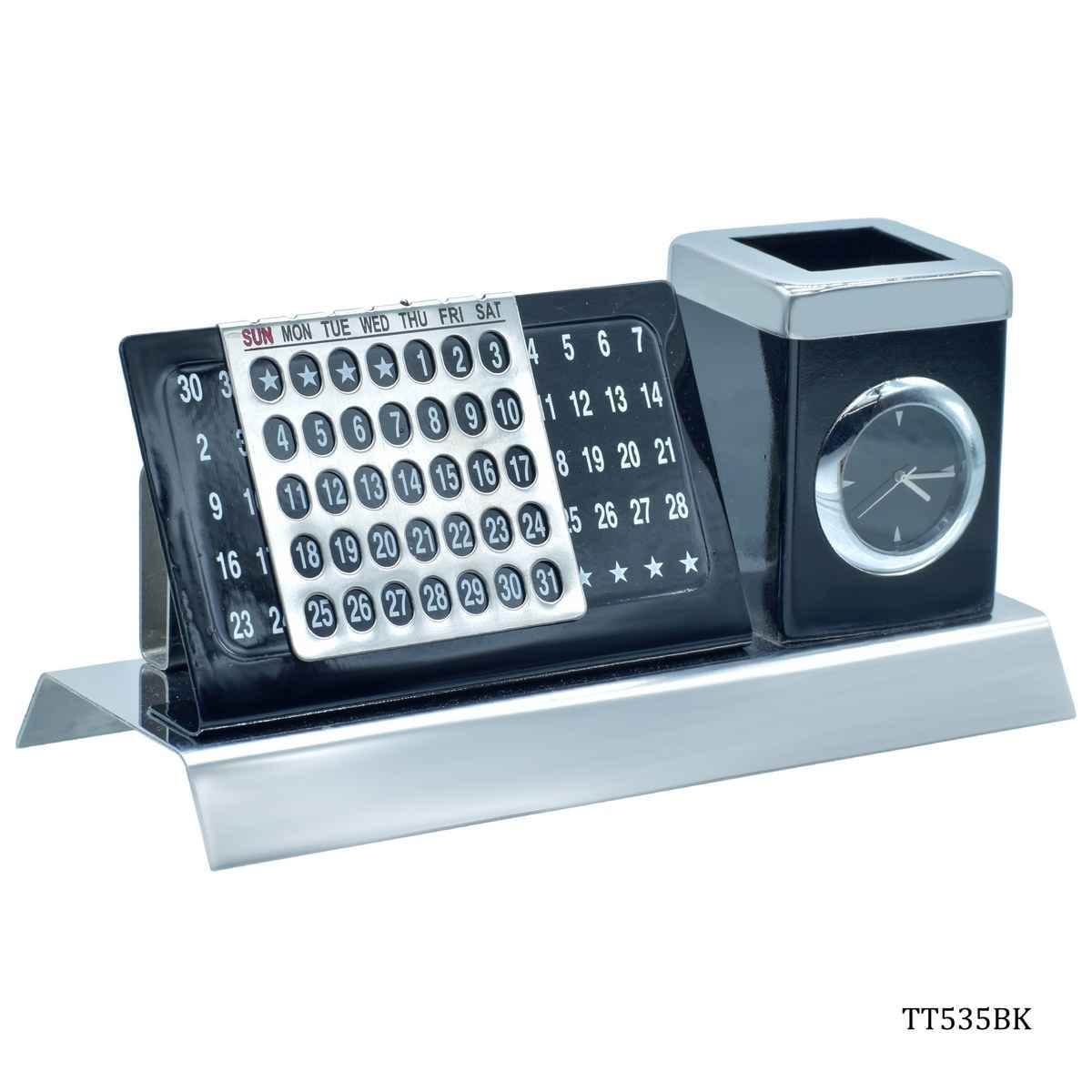 Table Top Calender Pen Stand Black TT535BK
