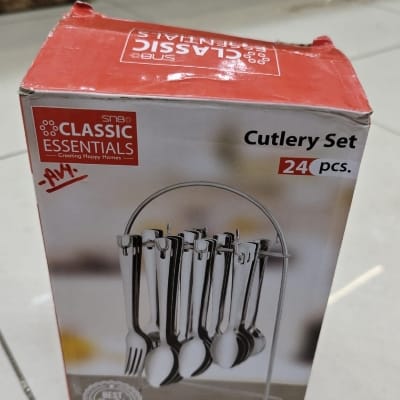 CLASSIC CUTTLERY SPOON SET 24PCS