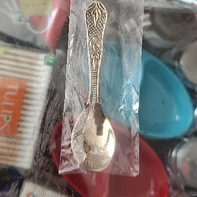 Brass mini spoon