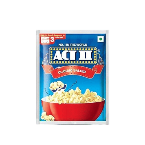 ACT II Popcorn Classic Salted 10 Rs
