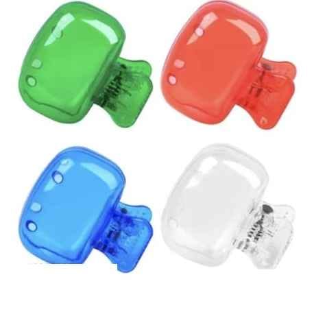 Portable Toothbrush Head Cover Caps, Pack of 4, Multi-Colour