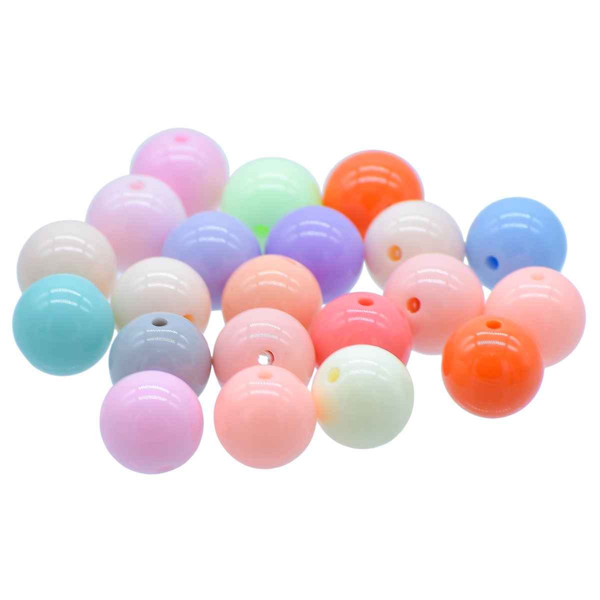Bead Pastel MultiColour 12MM 20Gsm JBSP12MM