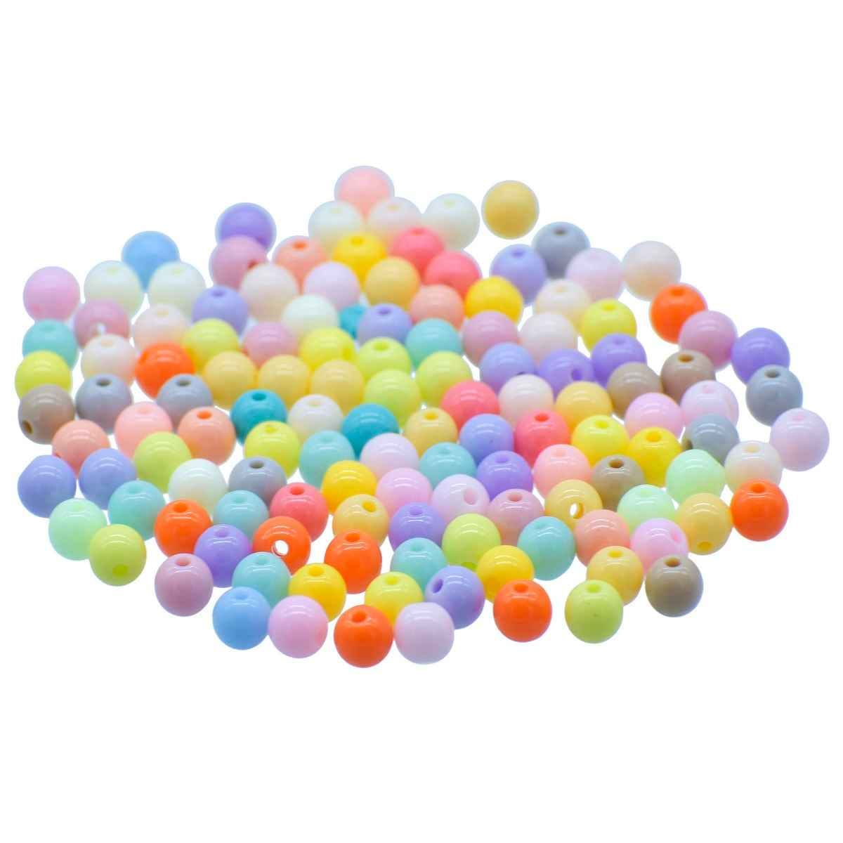Bead Pastel MultiColour 6MM 20Gsm JBSP6MM