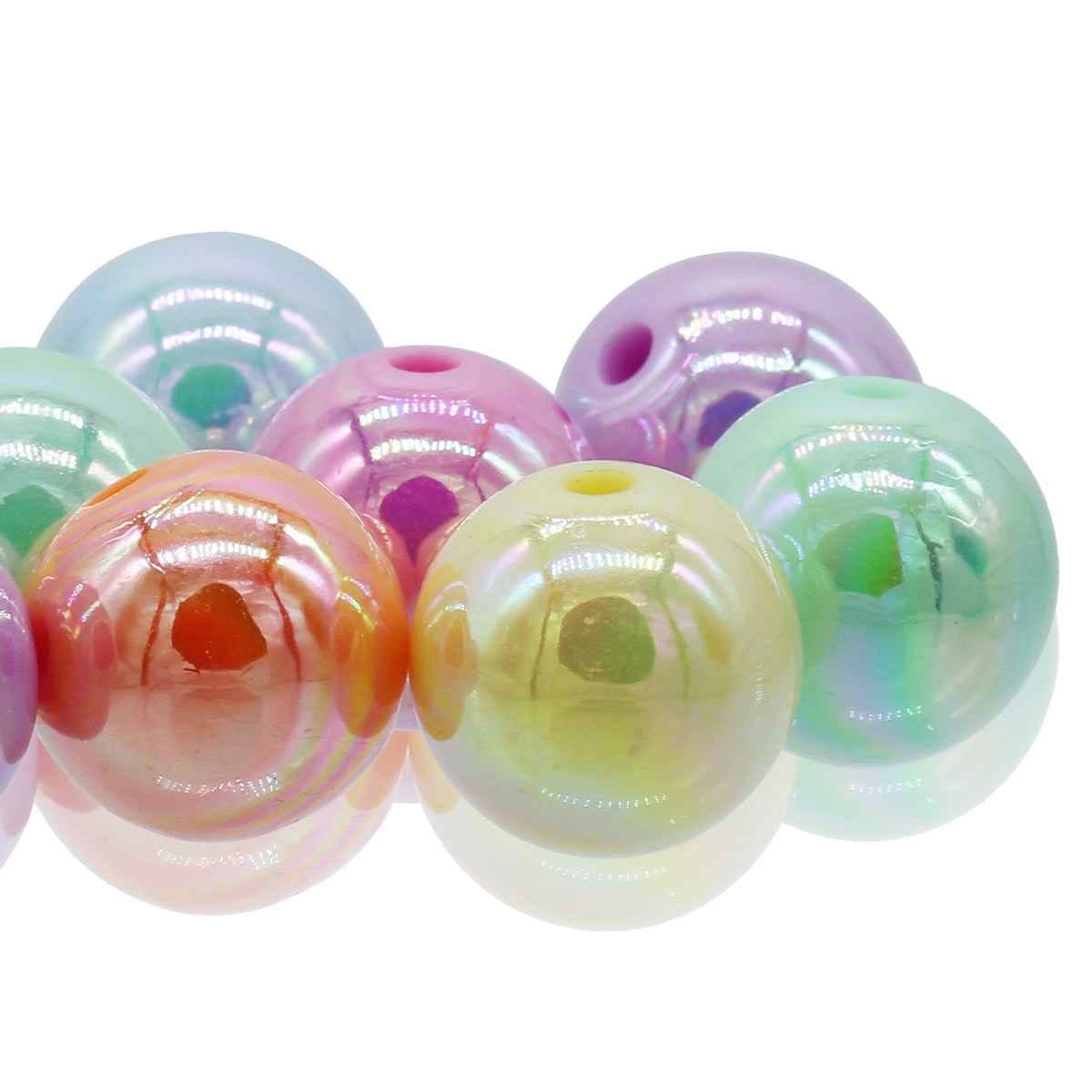 Beads Pastel Colours 16MM 20Gsm JCBP06