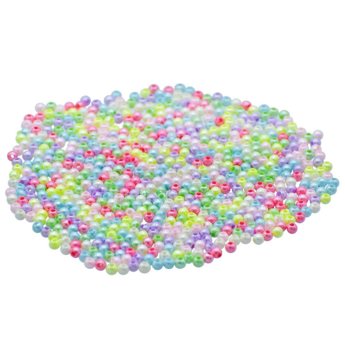 Beads Pastel Colours 4MM 20Gsm JCBP00