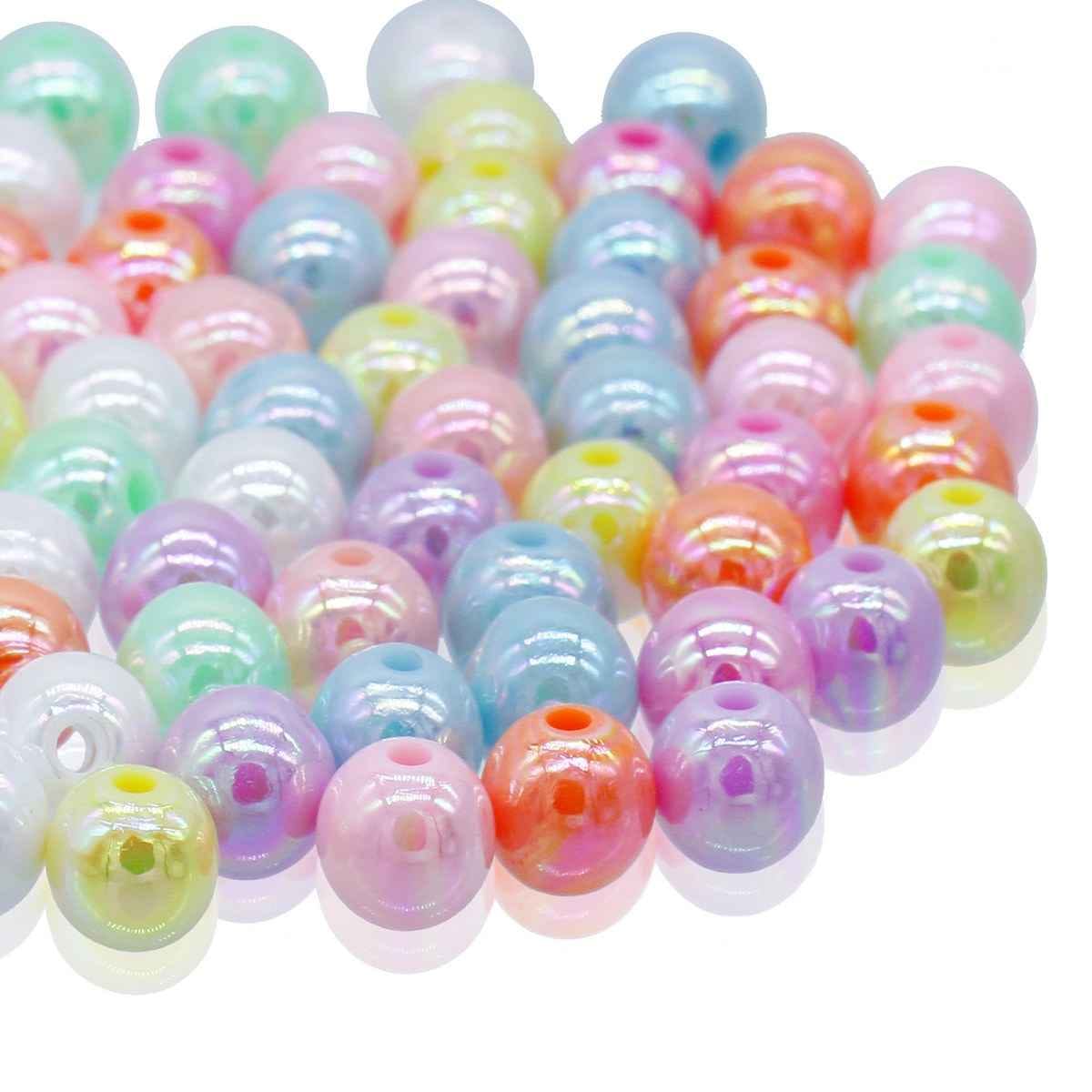 Beads Pastel Colours 8MM 20Gsm JCBP02