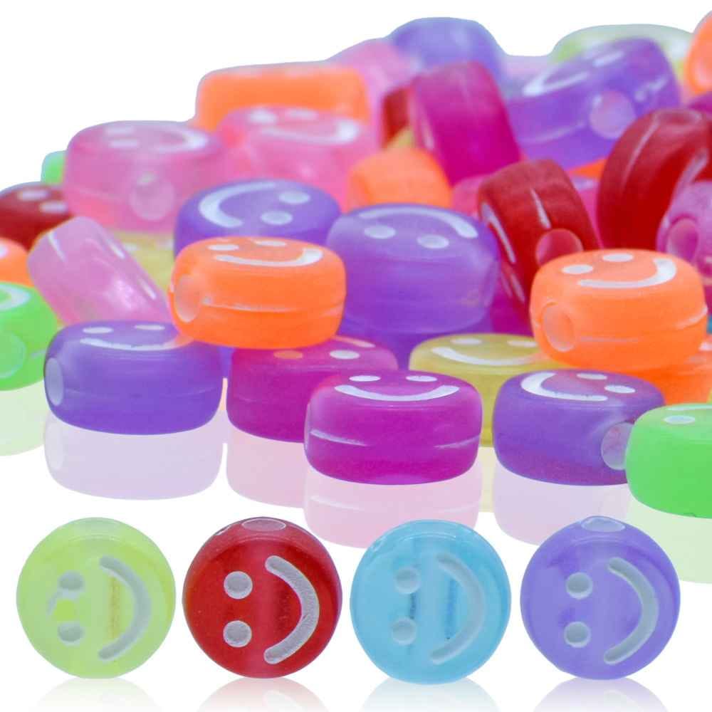 Beads Smiley Big 25gm 5X10MM JCB201