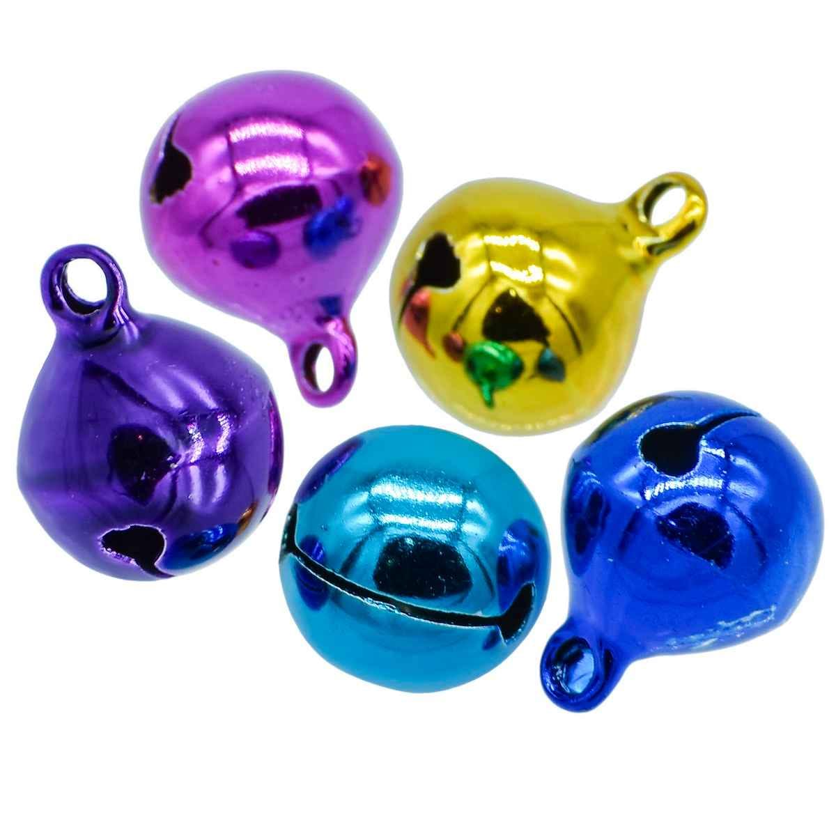 Mini Metal Bells Colour 14MM 5 Pc JMMB46
