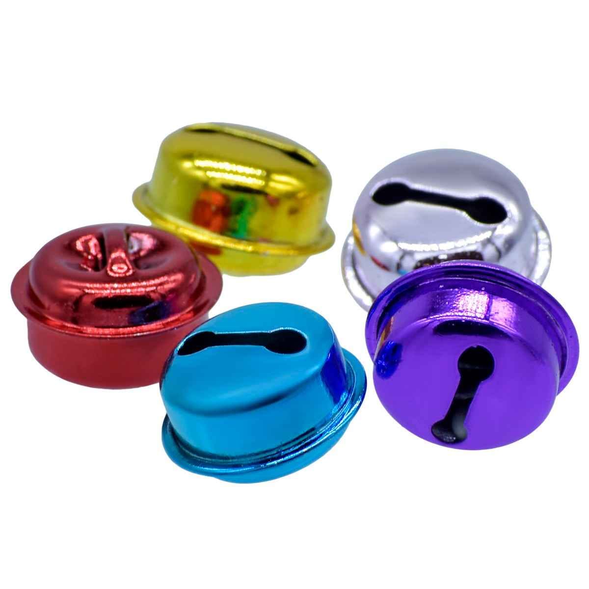 Mini Metal Bells Colour 18MM 5 Pc JMMB14