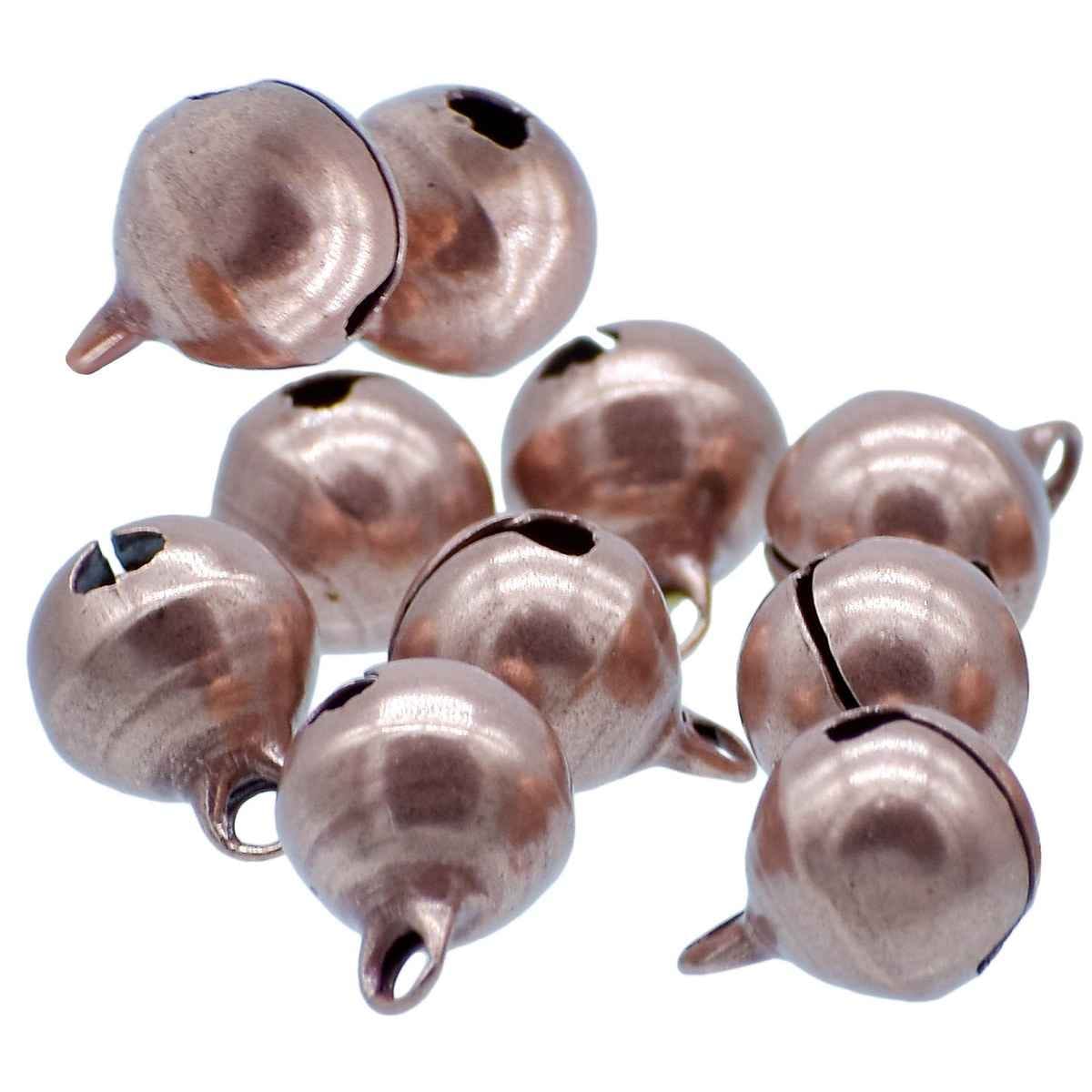 Mini Metal Bells Copper 10MM 10 Pc JMMB42