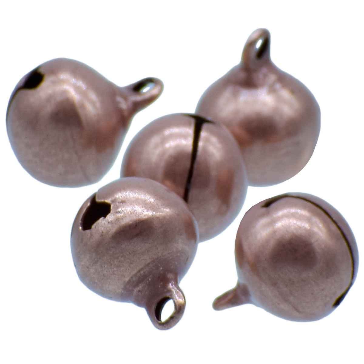 Mini Metal Bells Copper 12MM 5 Pc JMMB43