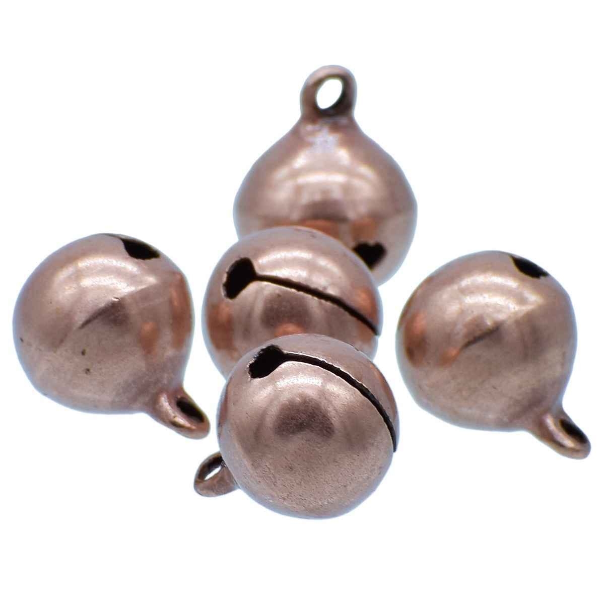 Mini Metal Bells Copper 14MM 5 Pc JMMB44
