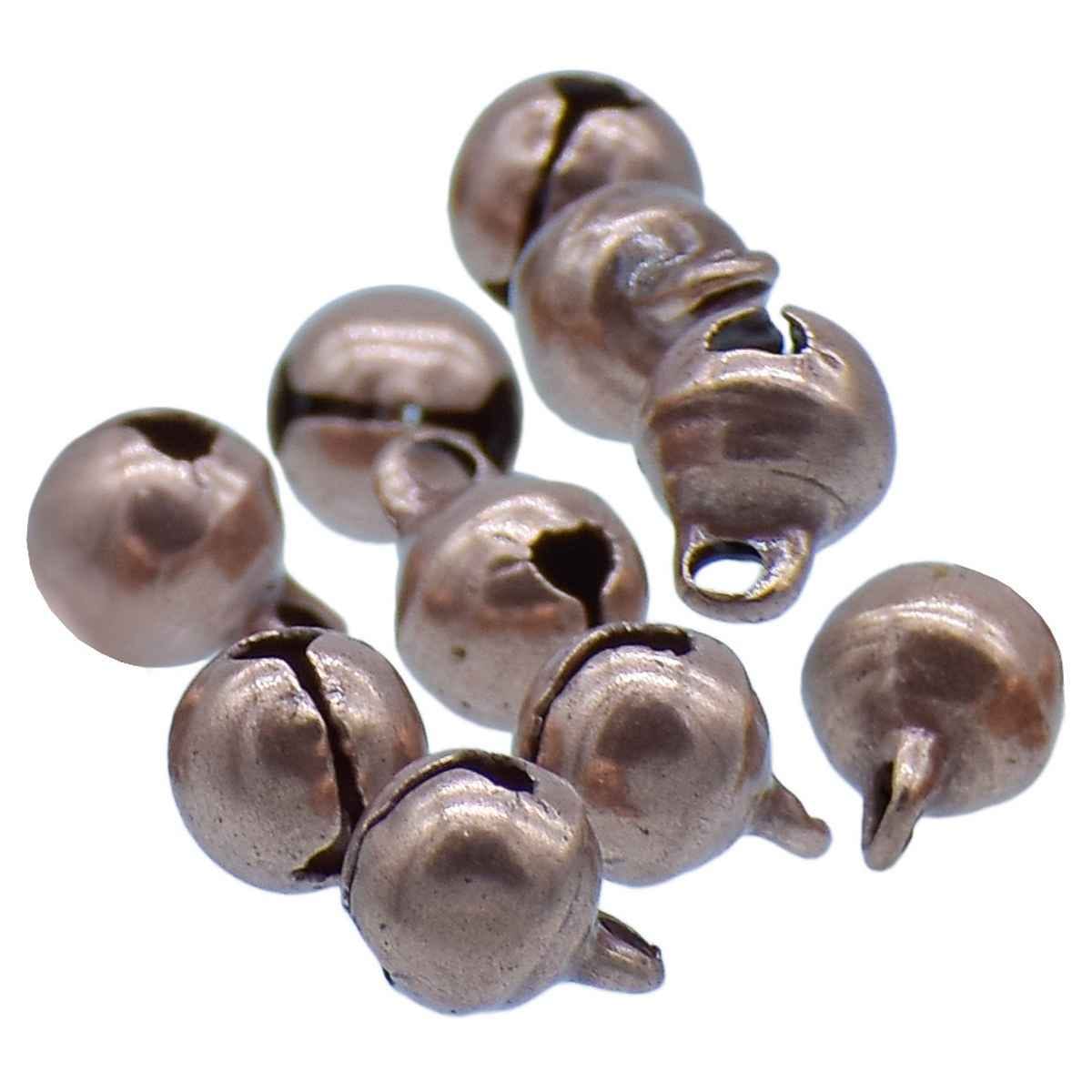 Mini Metal Bells Copper 6MM 10 Pc JMMB40