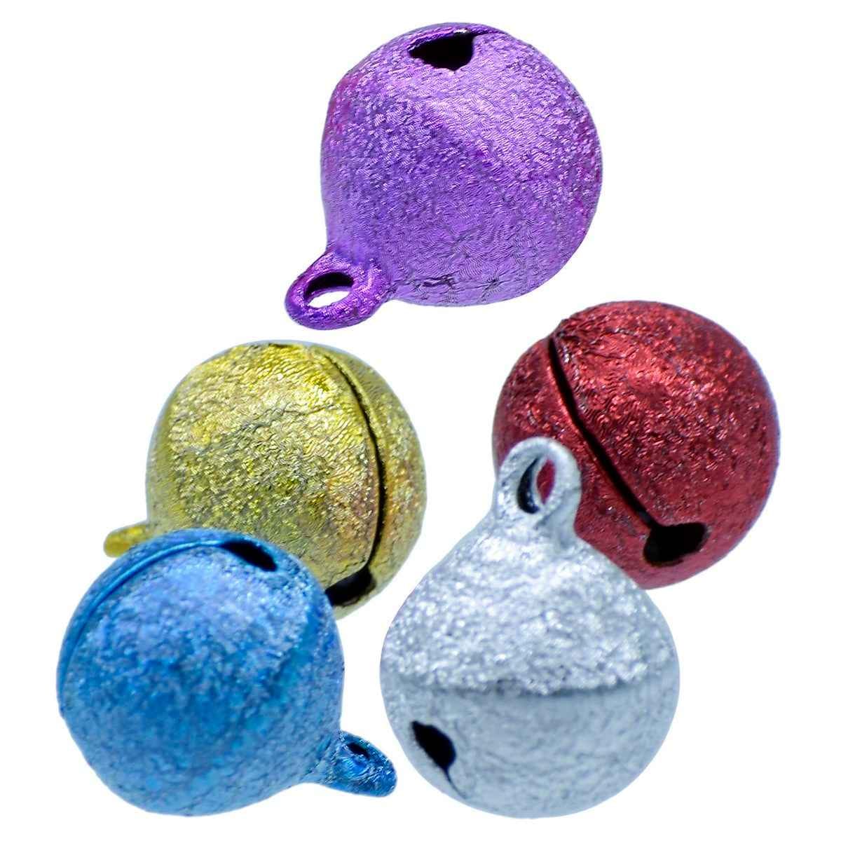 Mini Metal Bells Dark Polish Colour 14MM 5 Pc JMMB20
