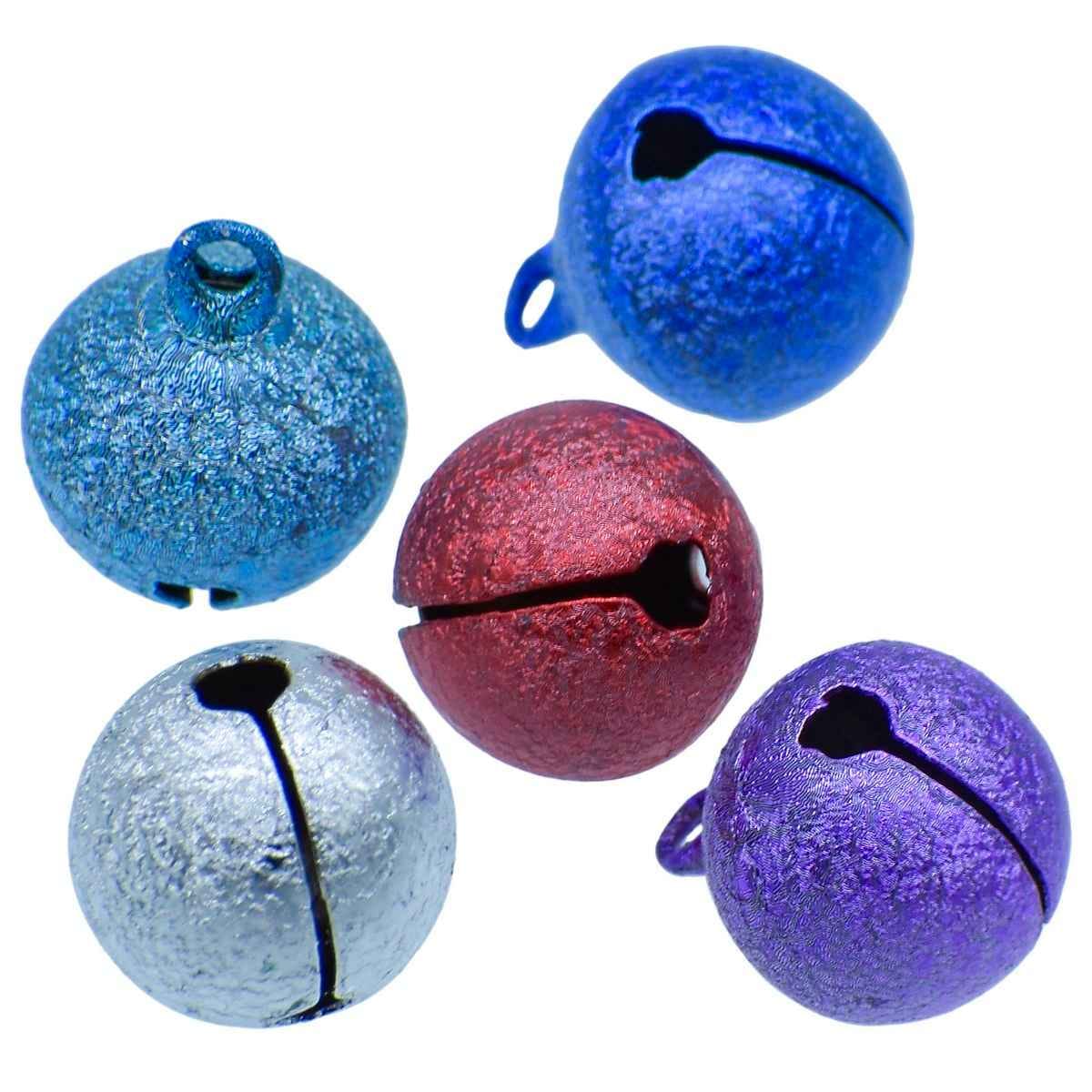Mini Metal Bells Dark Polish Colour 16MM 5 Pc JMMB21