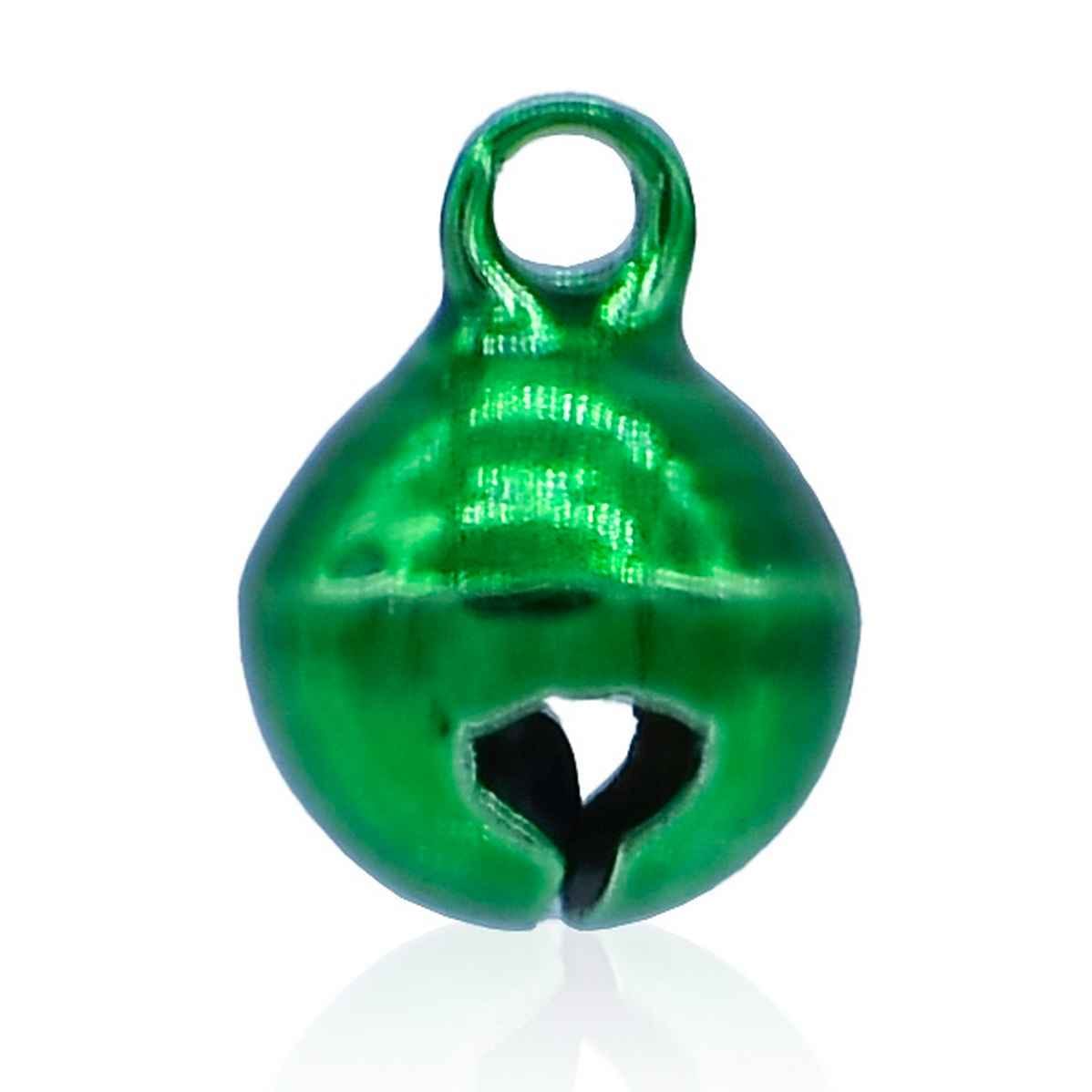 Mini Metal Bells Mixed Colors 8MM 10 Pcs JMMB03