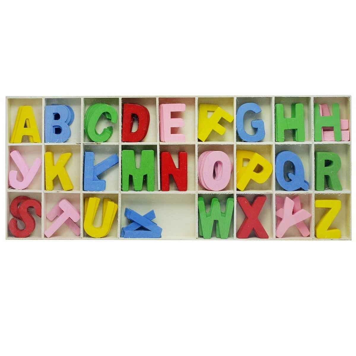 Wooden Letter Box Colour 156PCWAZC