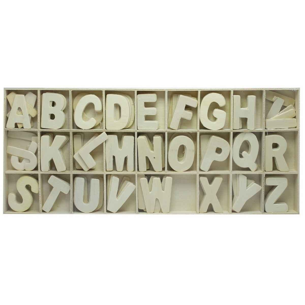 Wooden Letter Box White 156PCWAZW