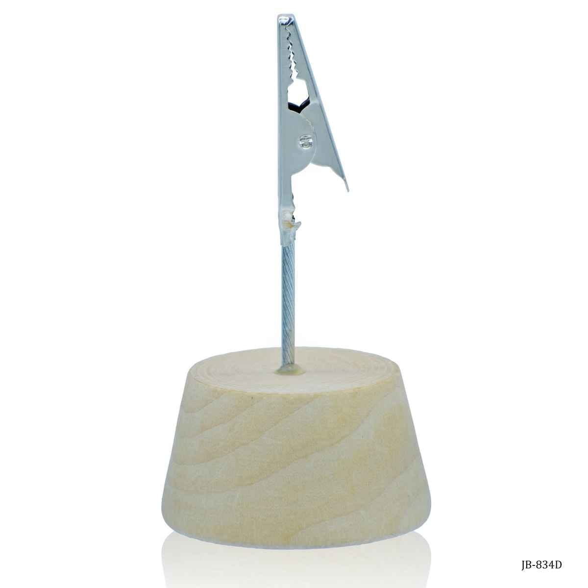 Wooden Message Clip Stand JB-834D