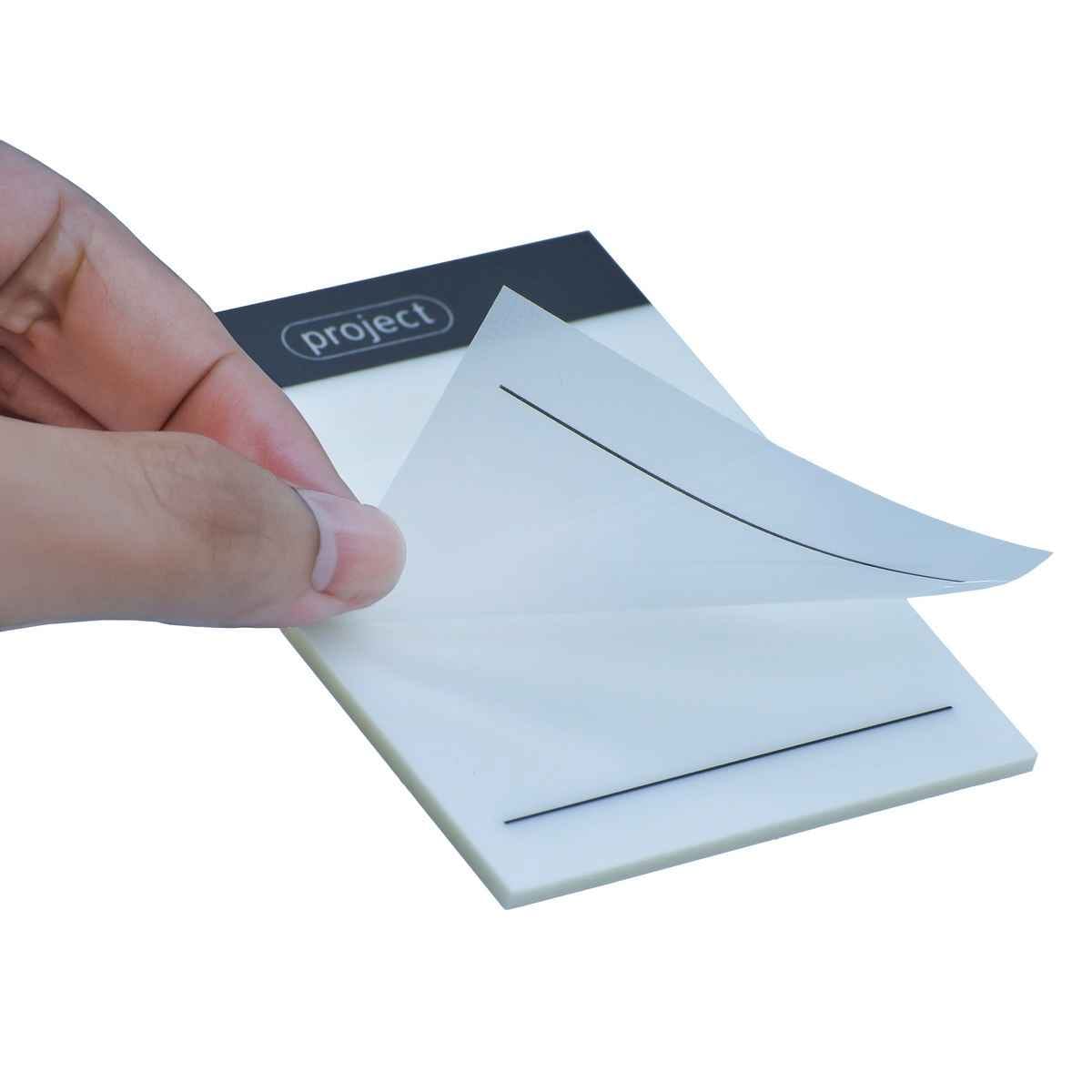 Sticky Note Transparent Proje 50Sheet 95X70MM JSNT3X4PT