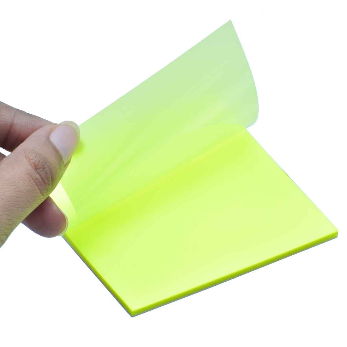 Transparent Sticky Note 50 Sheet 3X3 Yellow JTSN3X3YW