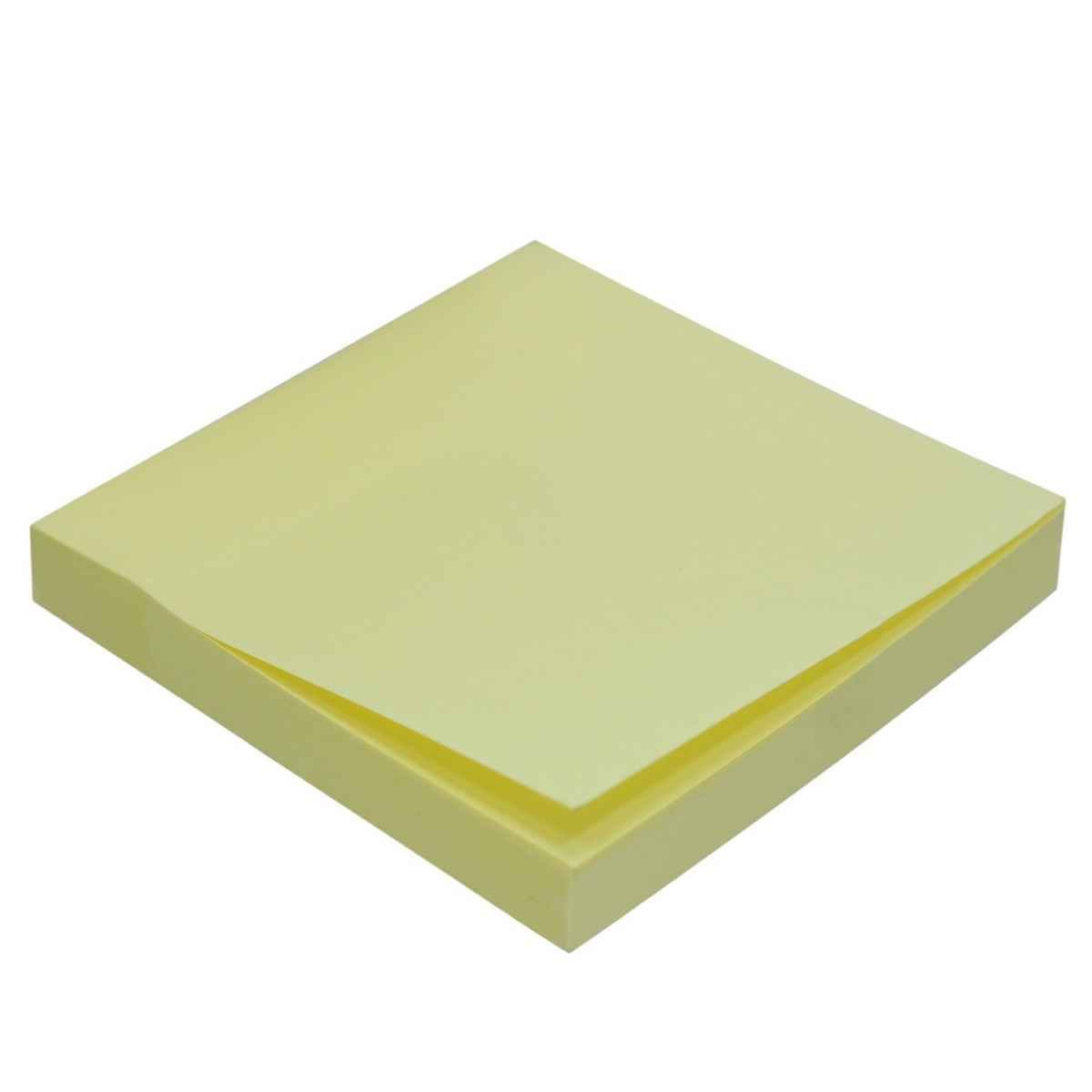 Sticky Note Pad Yellow 75X75MM 100St 3X3 303Y