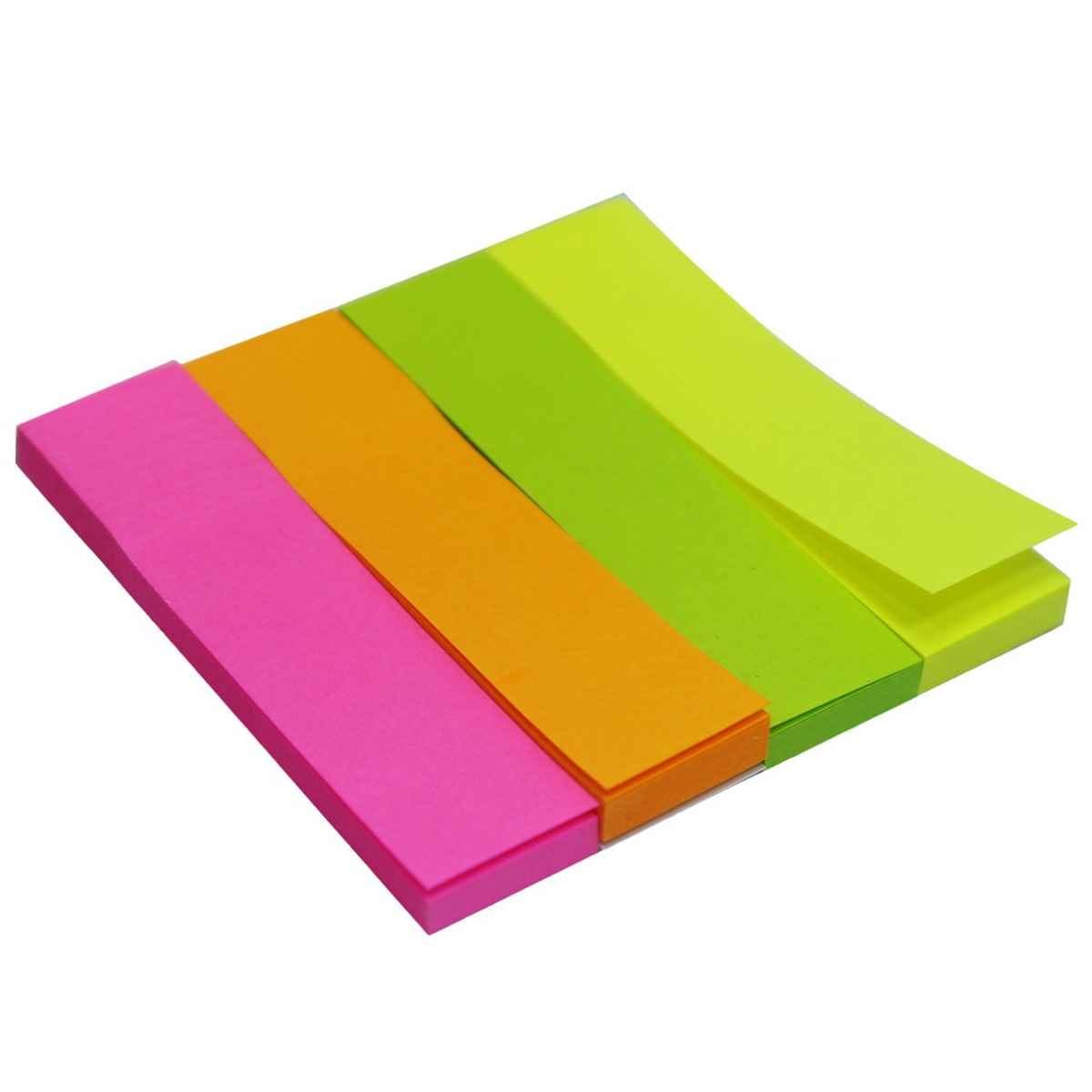 Sticky NotePad Neon 19X76MM 200 Sheets 0.75X3 334