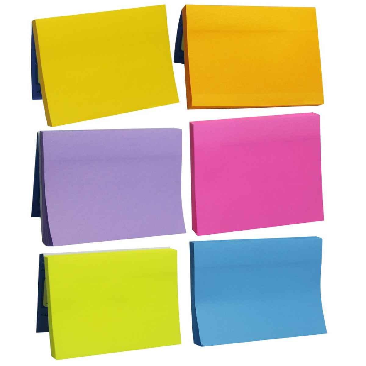 Sticky NotePad Neon 75X100MM 100 Sheet 3X4 403