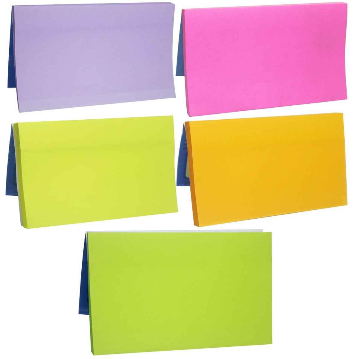 Sticky NotePad Neon 75X125MM 100Sheet 3X5 503