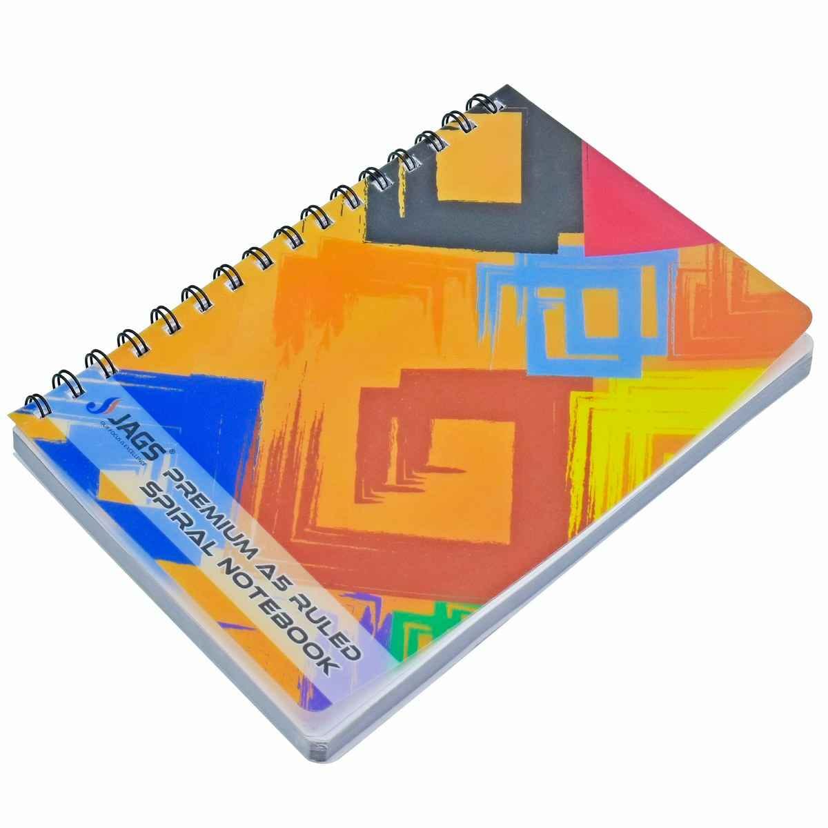 Spiral Notebook Minimal Portfolio Modern160Pgs JPSNA5MP