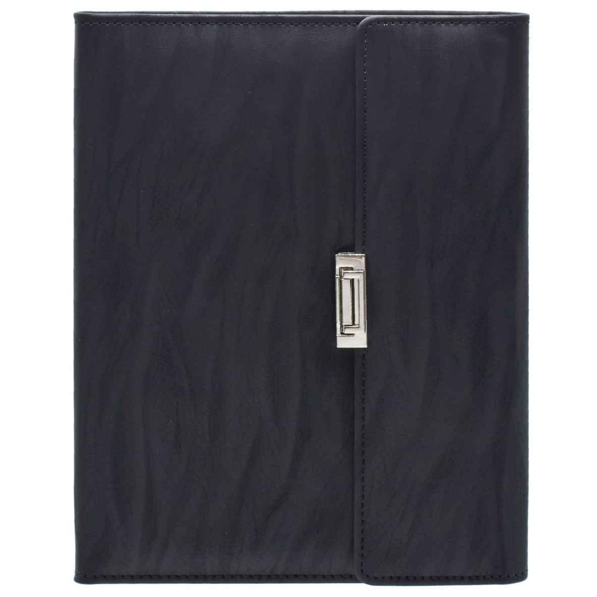 Note book Diary Leather BK Cover W Loock A5 NBDL00