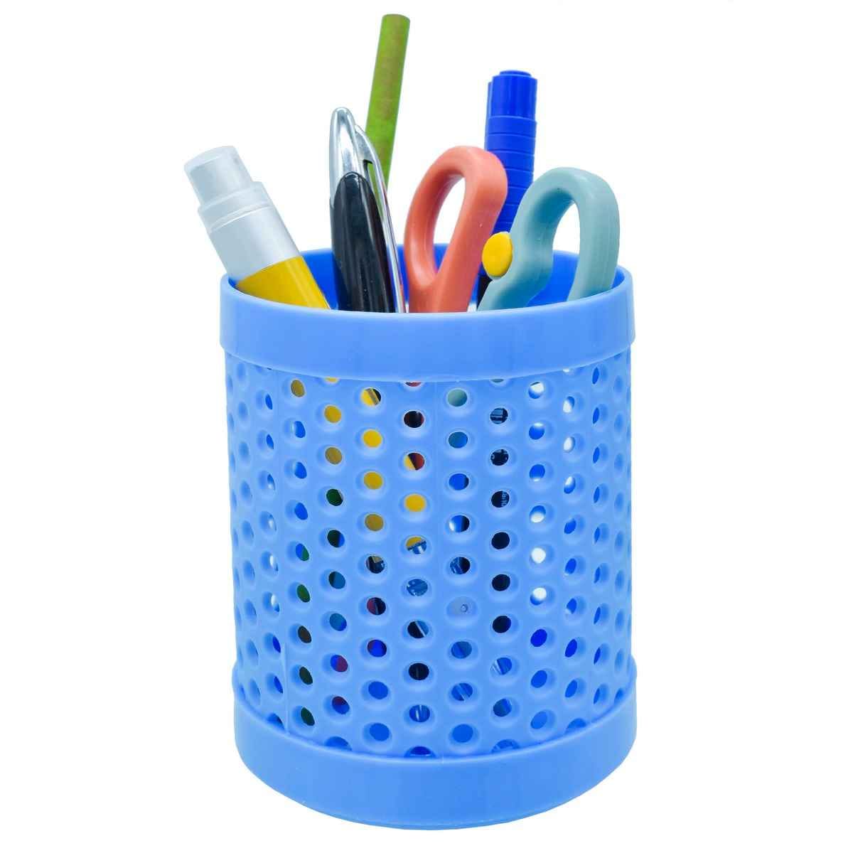 Plastic Pen Stand Round JAGSPR803