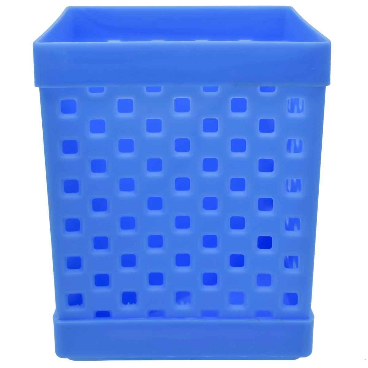 Plastic Pen Stand Square JAGSPS804