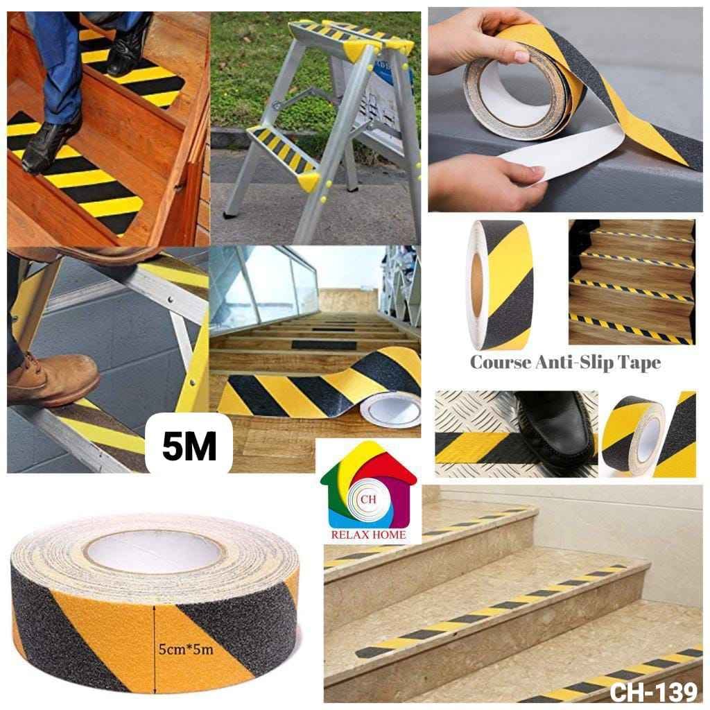 Safety Tape Yellow Black