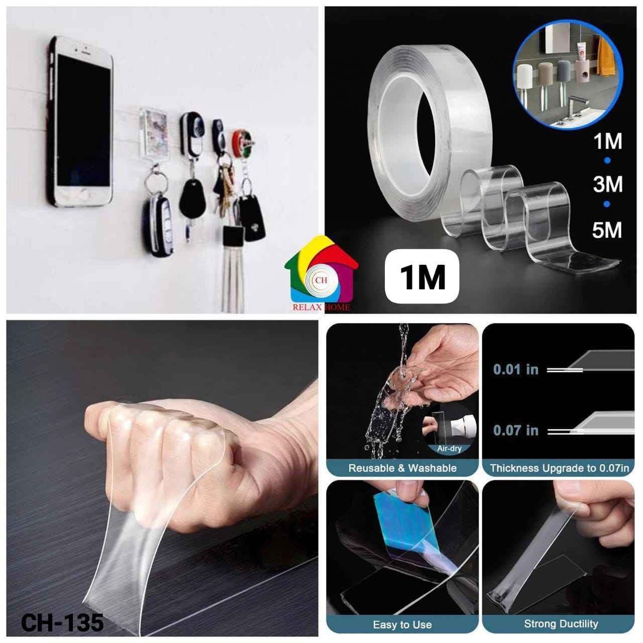 Reusable Double Sided
