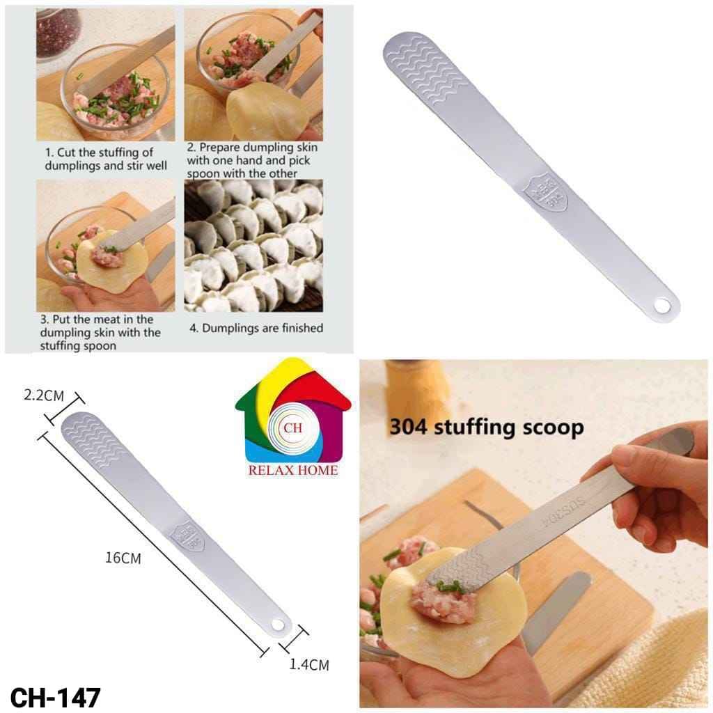 Stainless Steel Stuffing Scoop
