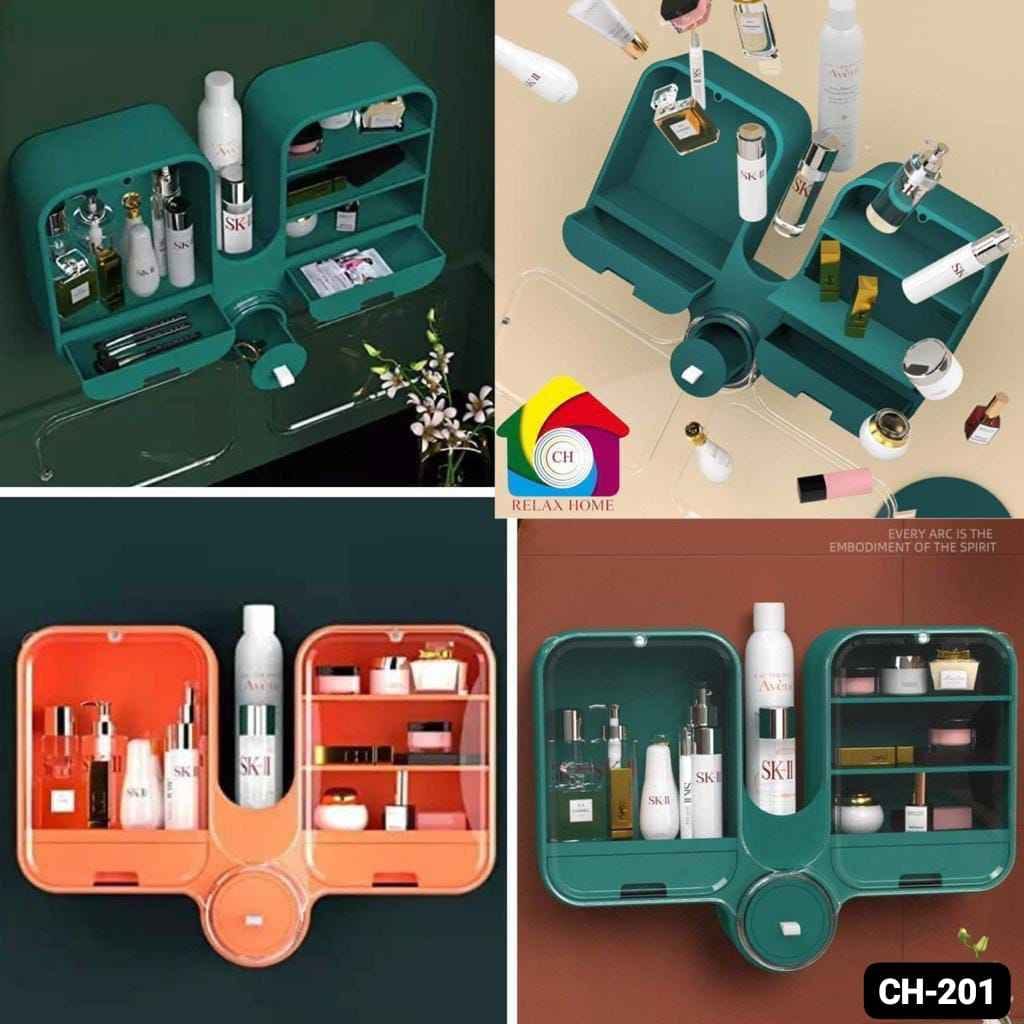 Double cosmetic storage