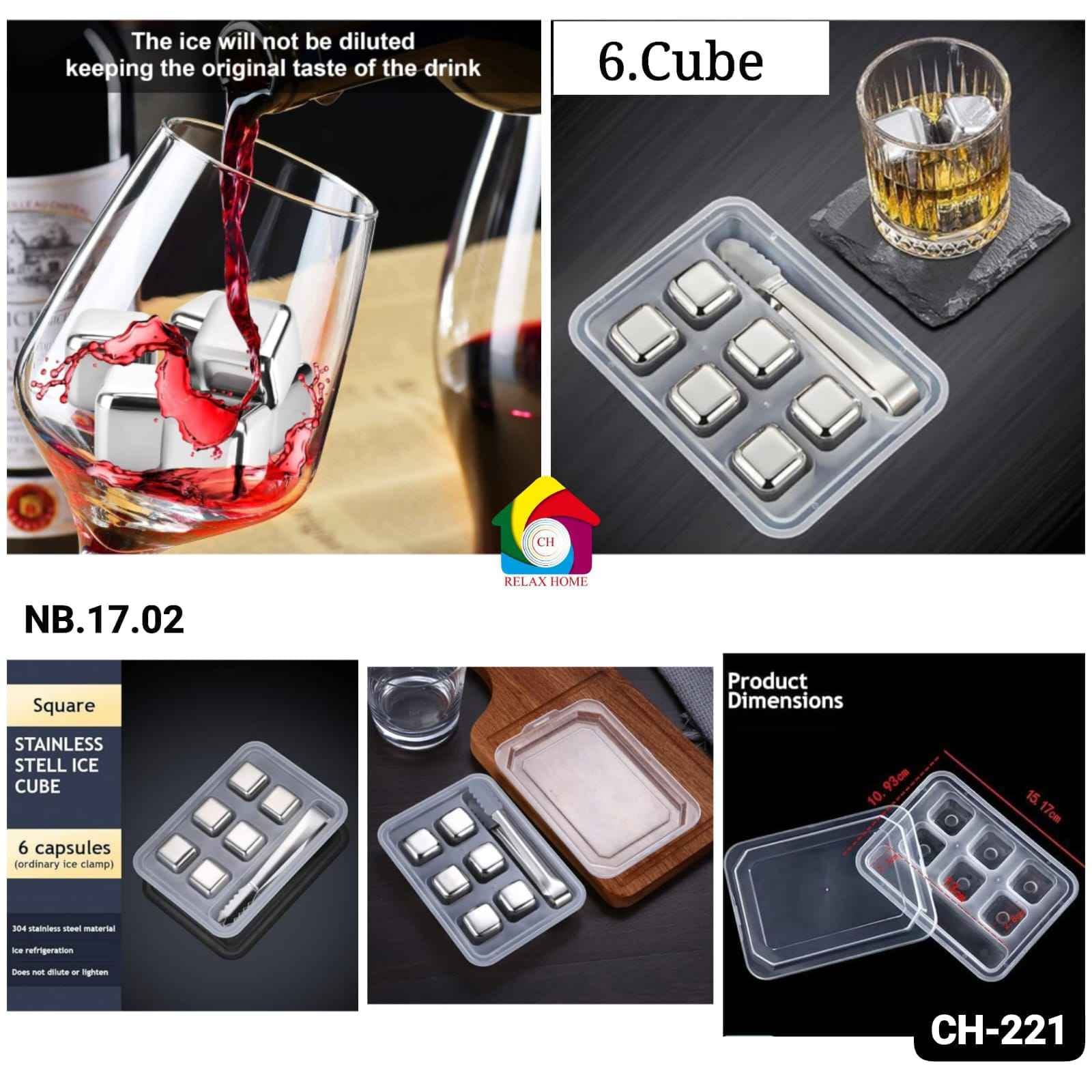 6pcs Whiskey Stones