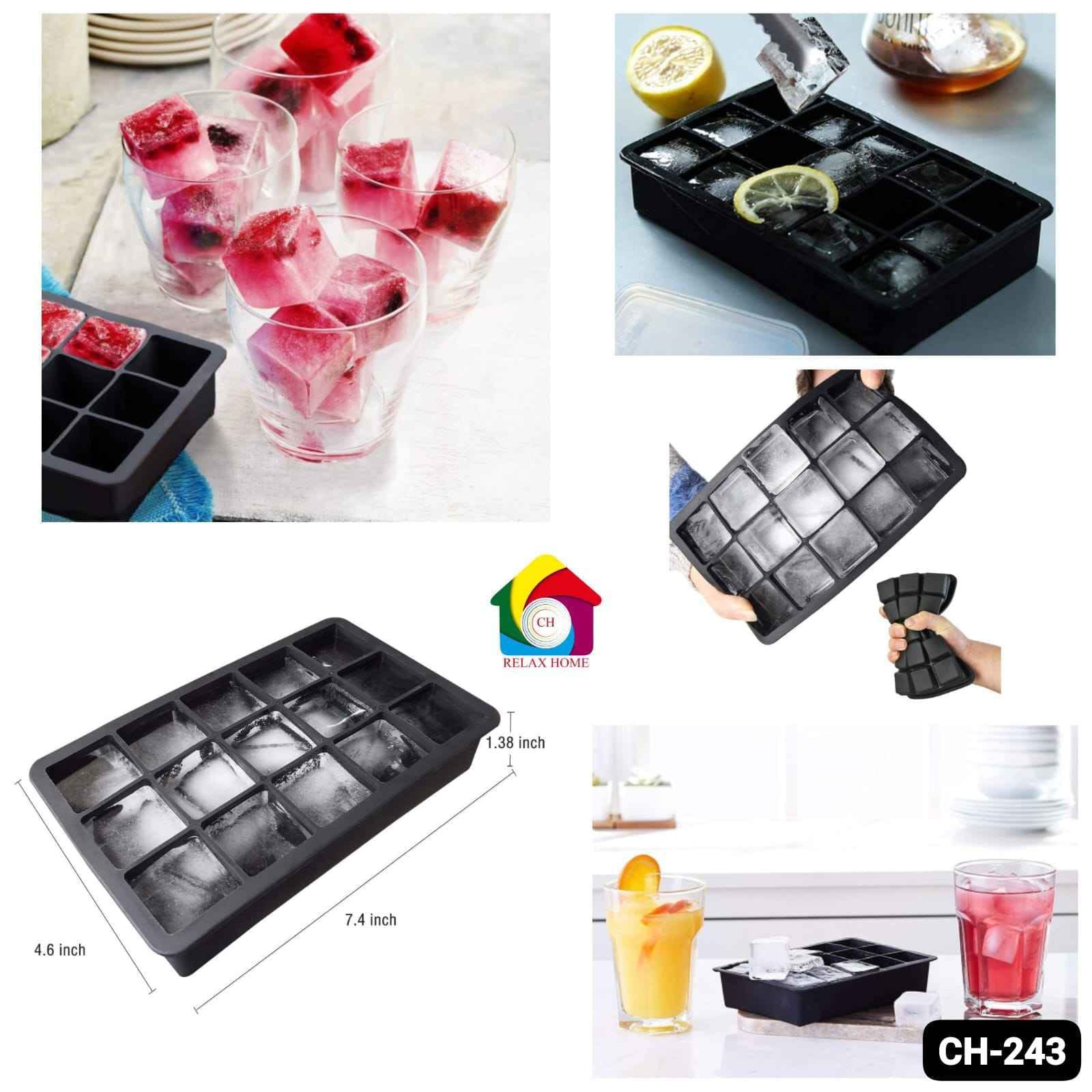 15 Grids Silicone Ice Cube Tray