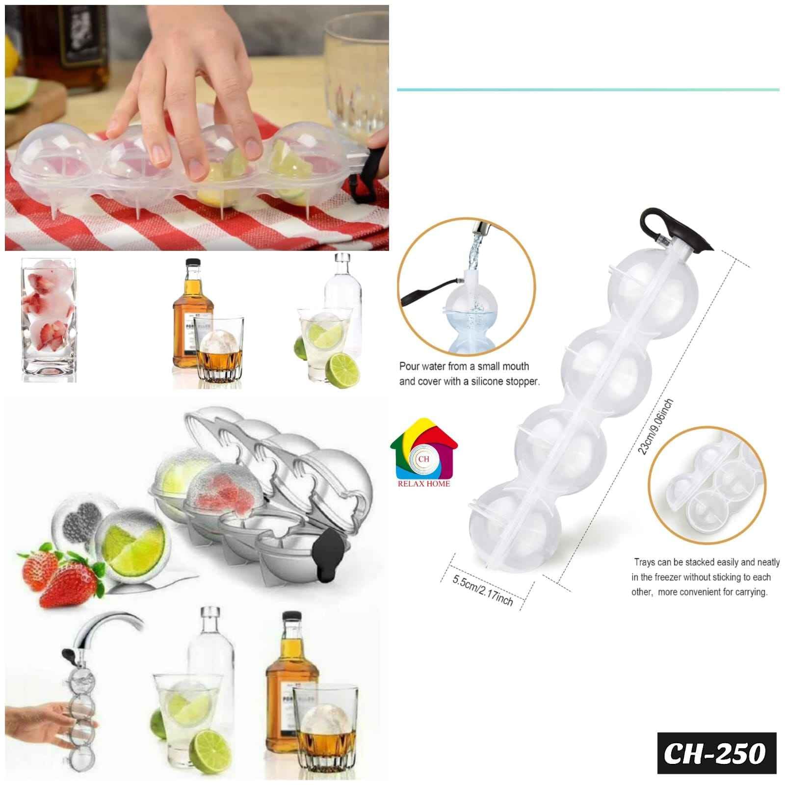 4pcs Ice Ball Maker