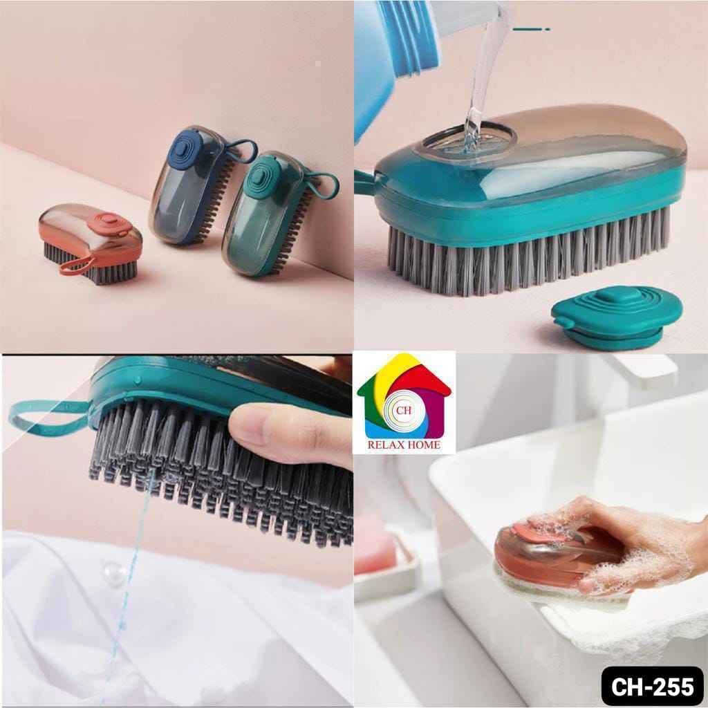 Cloth cleaning brush