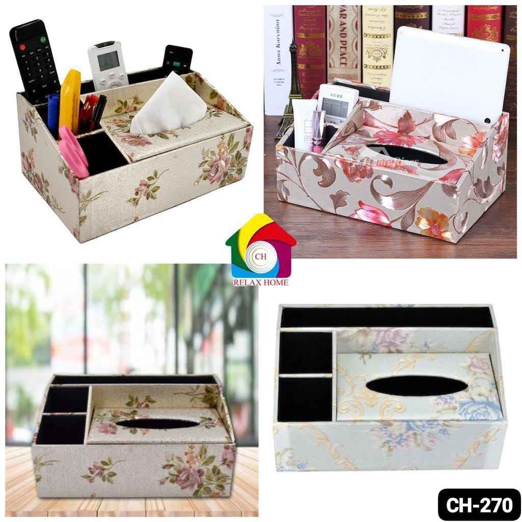 PU Leather Tissue Box Cover